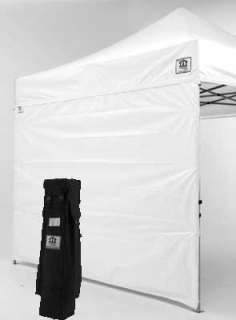 New EZ Pop Up 10 x 10 Canopy Fair Tent 4 wall White  