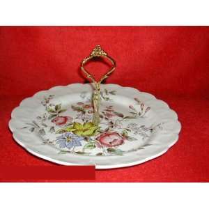  Booths Flowerpiece #A8064 Hostess Tray