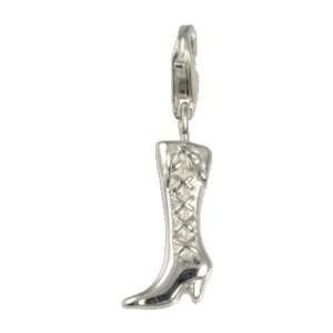 SilberDream Charm boots, 925 Sterling Silver Charms Pendant with 