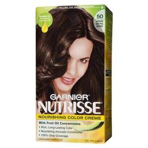   Site   Garnier Nutrisse Hair Color 50 Truffle   Medium Natural Brown
