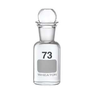 Wheaton 227494 03G BOD Bottle, 60mL, Pennyhead Stopper, Numbered 73 
