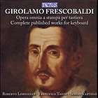 Frescobaldi Complete Published Works for Keyboard Tactus 12 CD Box Set 