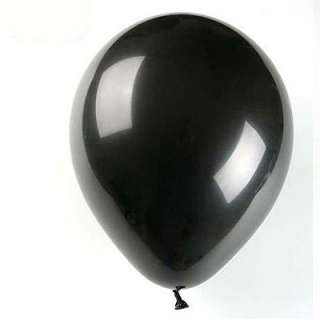   Latex Silver Light Black Balloons Birthday Party Decoration  