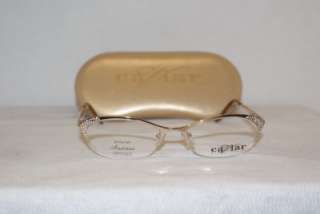 Brand New Caviar Gold Eyeglasses Mod. 1735 & Case  
