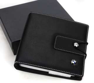Deluxe Leather BMW CD DVD Holder Storage Wallet New Case Bag Miyo 20cd 