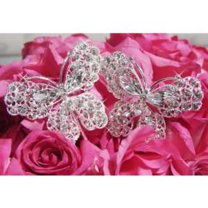  Large Butterfly Crystal Bouquet Jewelry