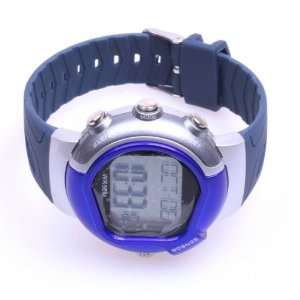  Pulse Heart Rate Monitor Calories Counter Watch Sport Blue 