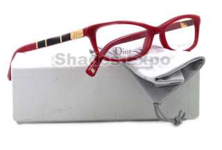 NEW CHRISTIAN DIOR EYEGLASS CD 3200 CD3200 RED Q4B AUTH  