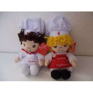  Campbell Soup Kids Collectible Plush SET OF 2 (1998 