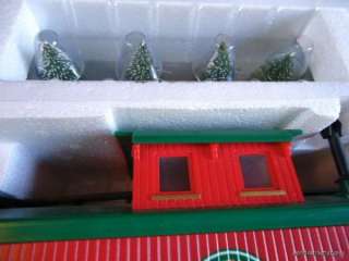   HOLIDAY SPECIAL LARGE SCALE Electric Christmas TRAIN SET in BOX  