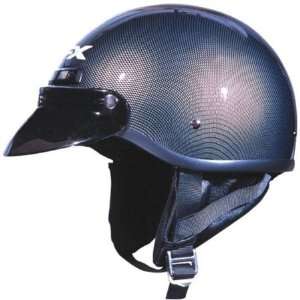  AFX FX 7 Carbon Fiber Half Helmet X Small  Off White 
