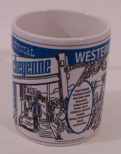Marx Play set coffee mug in color, Cheyenne  