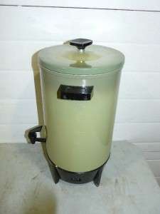 West Bend Vintage 30 Cup Percolator Coffee Urn 29408 GC  