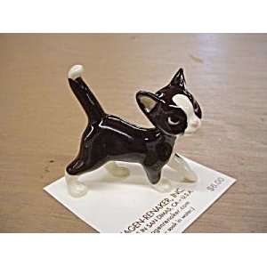  Hagen Renaker Black & White Cat Figurine