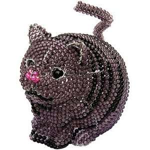  Cat Glass Beaded Luminary