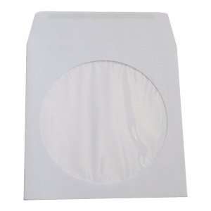 Mailers Direct CD Sleeves, Paper with Clear Window with Flap, 5 x 5 