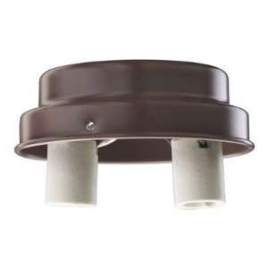  Patio Ceiling Fan Light Kit in Brown