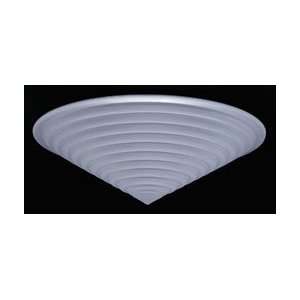   2519/CFL PB Stepped Frost Valencia Ceiling Fixture