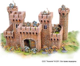   Dark Age, 28mm scale fortress construction set from Castle Craft line