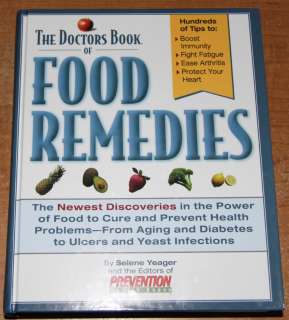 THE DOCTORS BOOK OF FOOD REMEDIES eat heathy HC like new book  