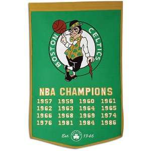   Celtics Winning Streak NBA World Champions Banners