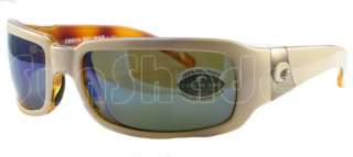 New Costa del Mar CIN White Tort Blue 580 Sunglasses  