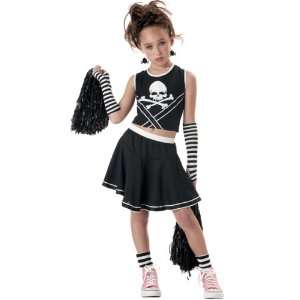  Childs Punk Cheerleader Costume (X Large 12 14) Toys 