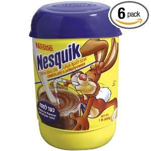 Nesquick Chocolate Drink Mix, 16 Ounce (Pack of 6)  