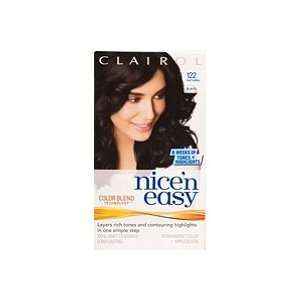 Clairol Permanent Hair Color Level 3 Natural Black 122 (Quantity of 4)