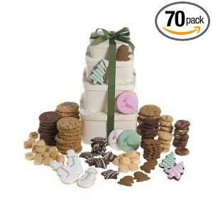 Classic Three Tier Holiday Cookie Tower  Grocery & Gourmet 