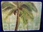 Palm Tree Large Glass Cutting Board NEW Tropical Beach LGCUT 210 