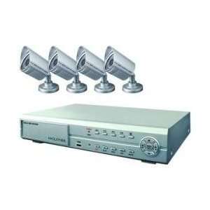  CLOVER 4 Channel DVR with 4 Day/Night Outdoor Cameras 