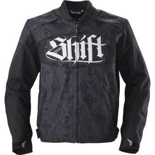 Shift Racing Lockdown Textile Jacket Black Grey XLarge XL  