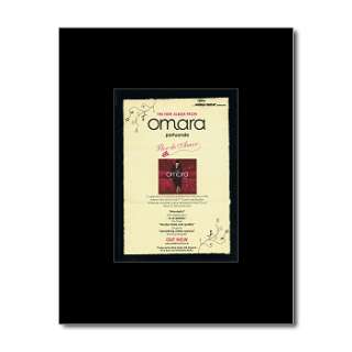 OMARA PORTUONDO   Flor de Amor   Black Matted Mini Poster  