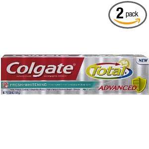 Colgate Total Advanced Fresh Whitening Gel Toothpaste, 5.8 Ounce (Pack 