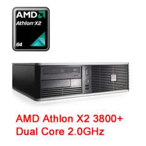 HP DC5750 Desktop AMD Athlon 64 X2 Dual Core 3800+/2GB  