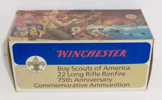WINCHESTER 22 LONG RIFLE RIMFIRE BOY SCOUTS of AMERICA 75th 