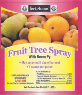 FRUIT TREE SPRAY INSECTICIDE/FUNGICIDE/MITICIDE 16OZ  