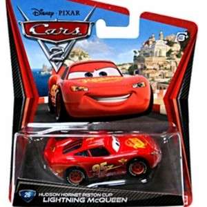 Disney Pixar Cars 2 HUDSON HORNET PISTON CUP LIGHTNING McQUEEN LONG 