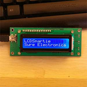 16*2 LCD Display Board with UART Based USB (Edition I)