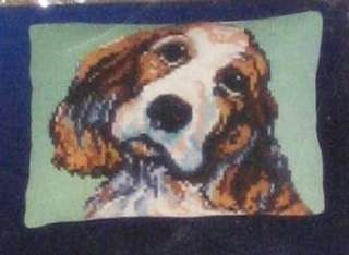Big Stitch Dog Counted Cross Stitch Pattern Pillow Kit  