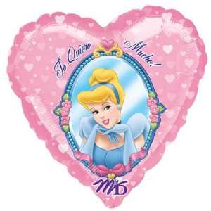   Cinderella Te Quiero Mini Balloon (1 ct) (1 per package) Toys & Games