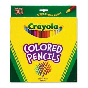  Crayola Long Barrel Colored Woodcase Pencils BIN684050 