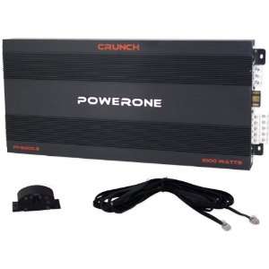 Crunch P1 5000.5 1000W Max, 5 Channel Power One Series Car Amplifier 