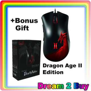 Razer DeathAdder Dragon Age II Edition USB Gaming Mouse  