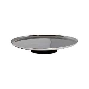   Elements Stainless Serveware, Footed Cake Plate 10