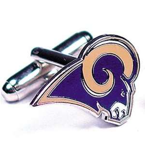   Rams NFL Logod Executive Cufflinks w/Jewelry Box