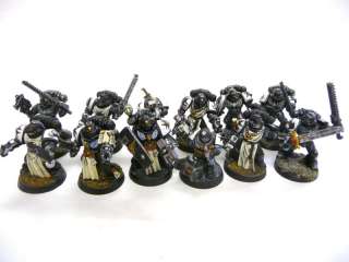 40k Space Marines Black Templars army well/pro painted  