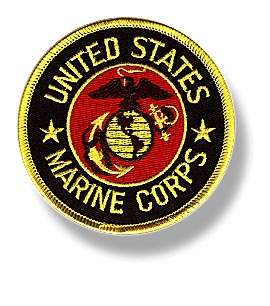 MARINE CORPS Iron On Patch T SHIRT 31 Colors US  
