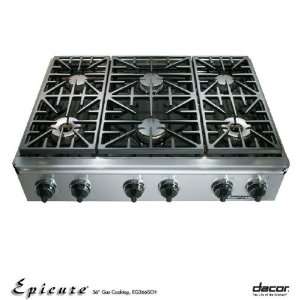  Dacor EG366SCHLPH 36 Inch Rangetop Appliances